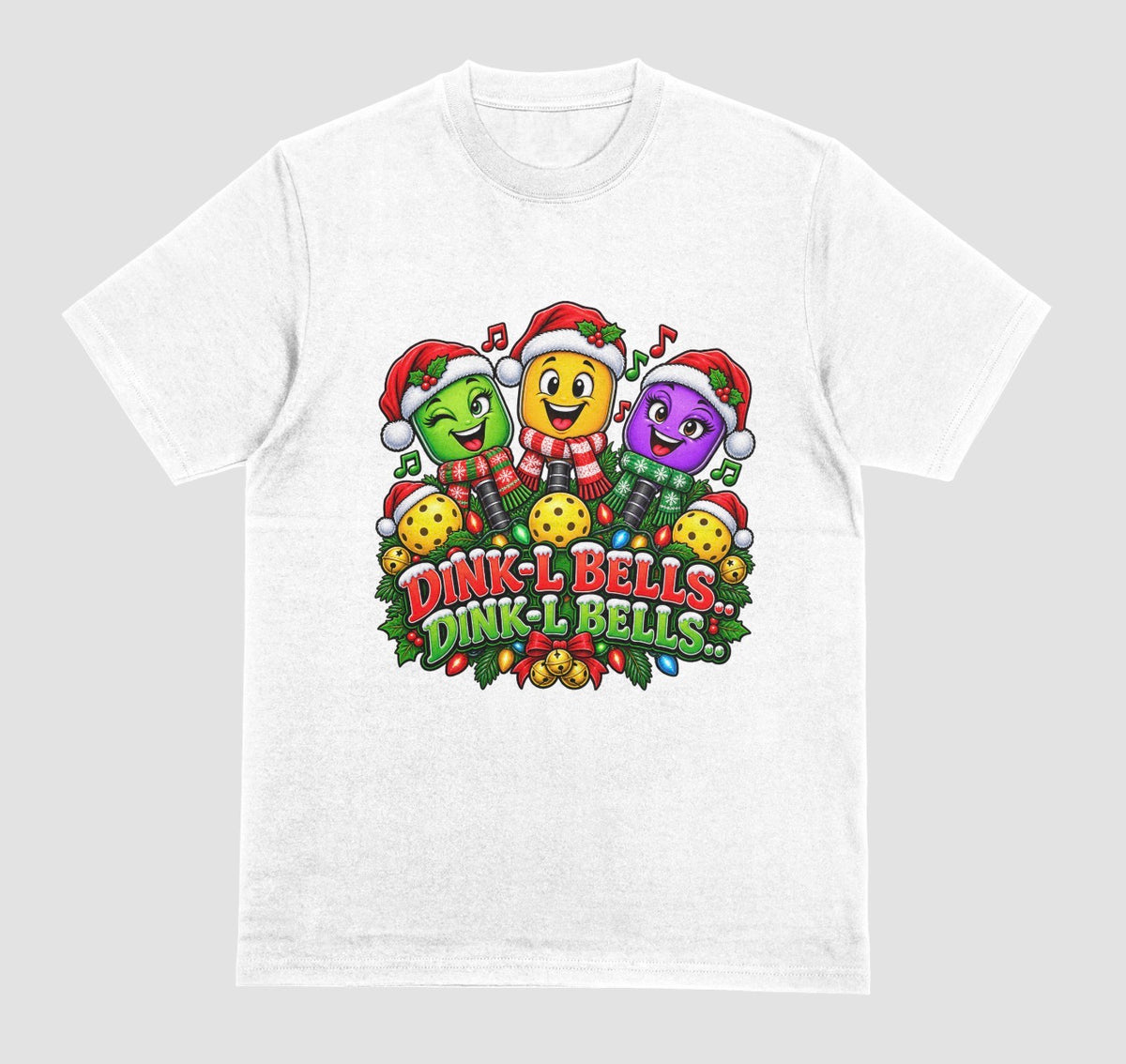 Dink-L Bells Dink-L Bells Christmas Pickleball Shirt