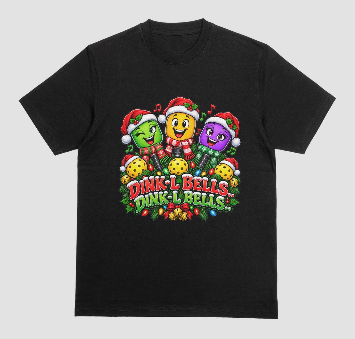 Dink-L Bells Dink-L Bells Christmas Pickleball Shirt