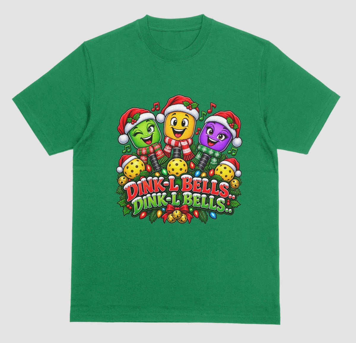Dink-L Bells Dink-L Bells Christmas Pickleball Shirt