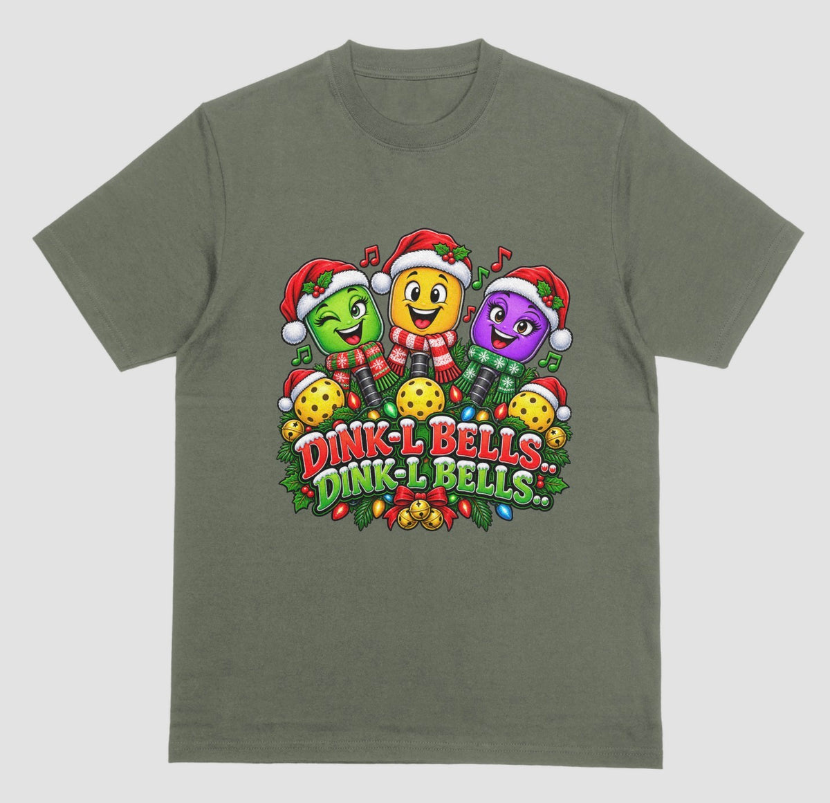 Dink-L Bells Dink-L Bells Christmas Pickleball Shirt