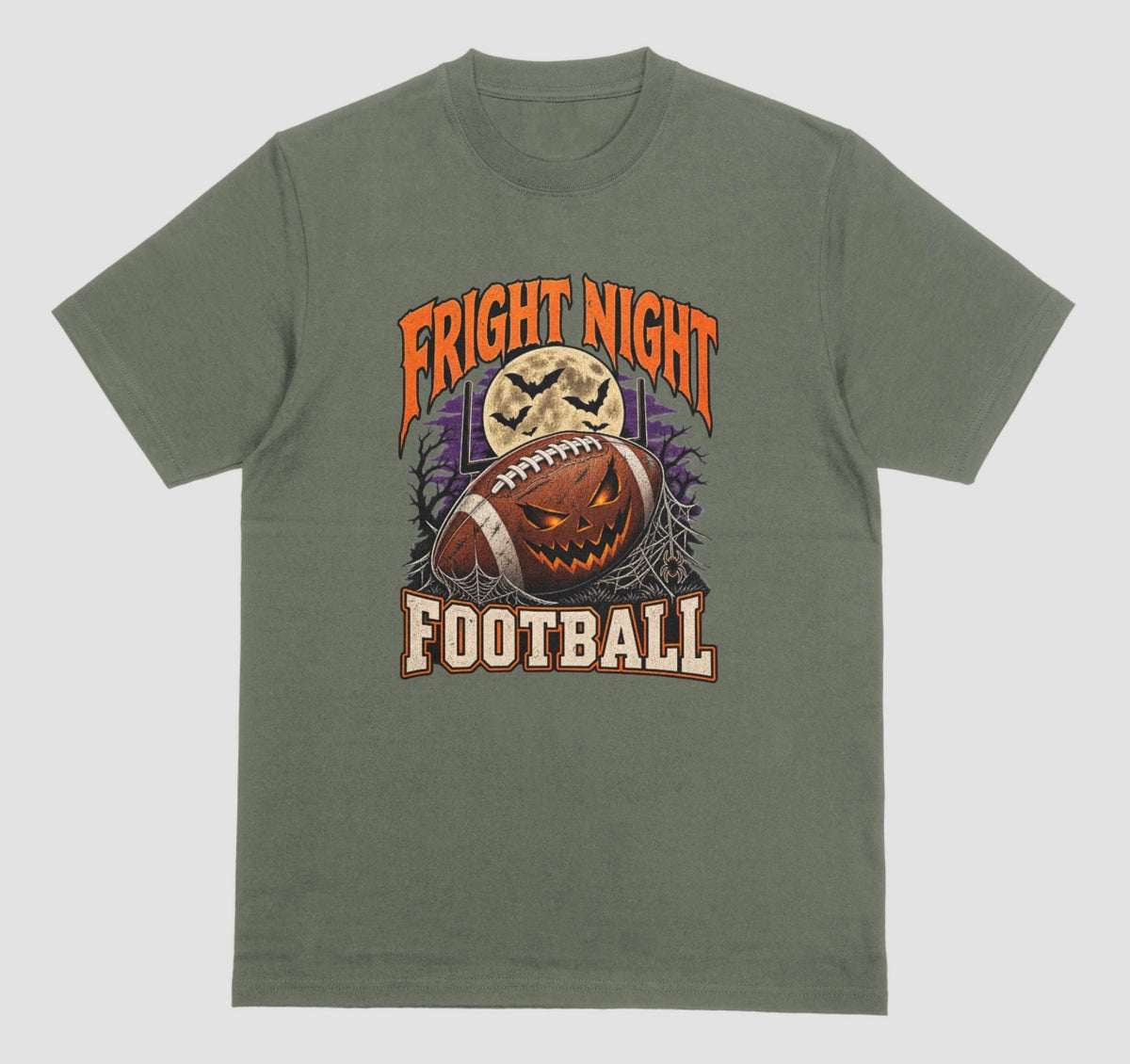 Fright Night Football Shirt | Spooky Halloween Football