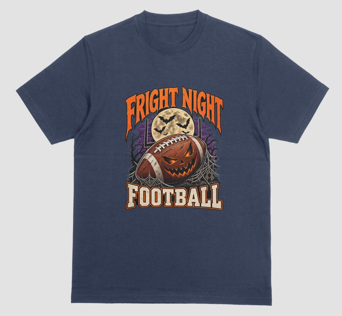 Fright Night Football Shirt | Spooky Halloween Football