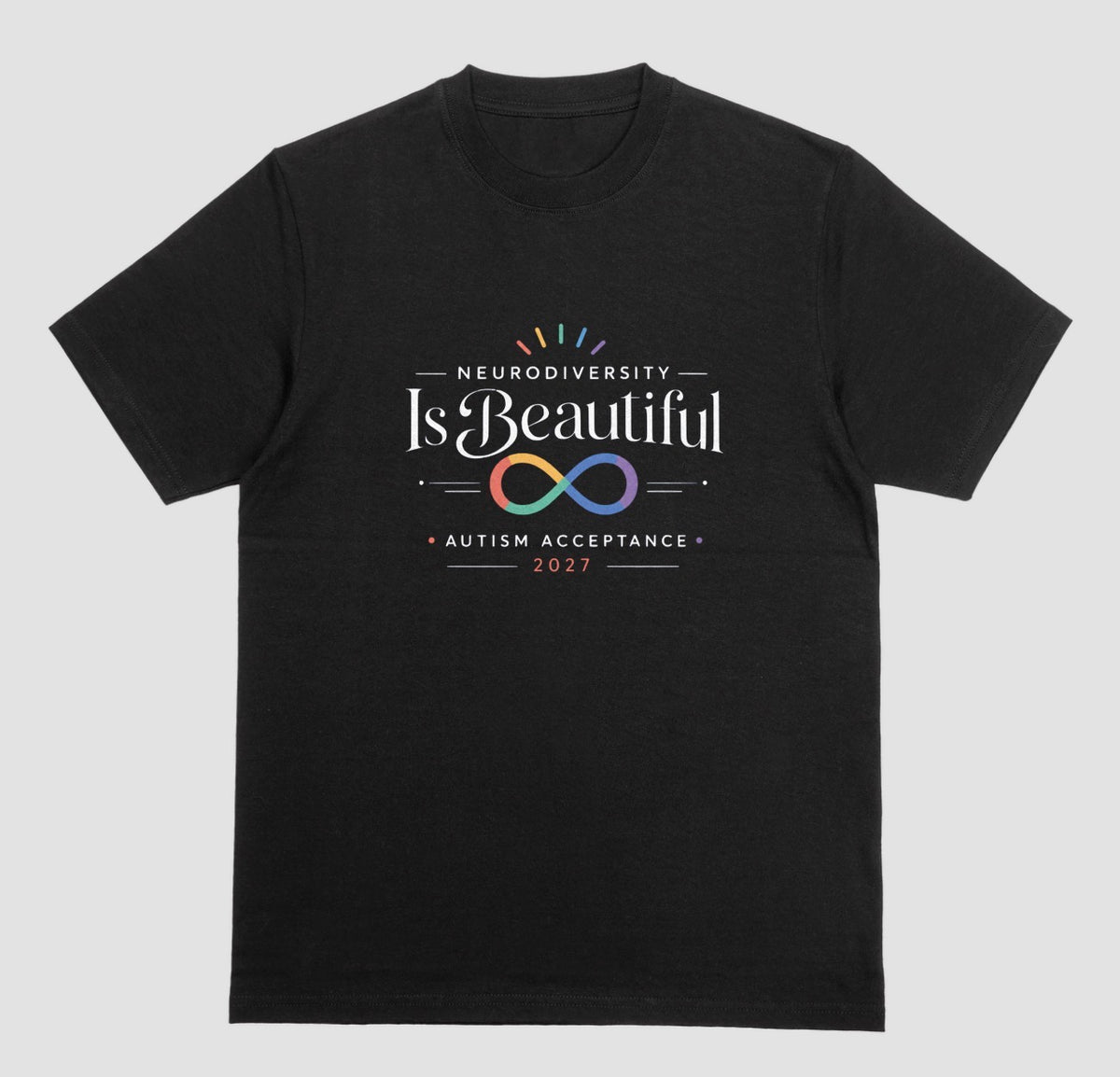 Neurodiversity Is Beautiful Autism Awareness T-Shirt